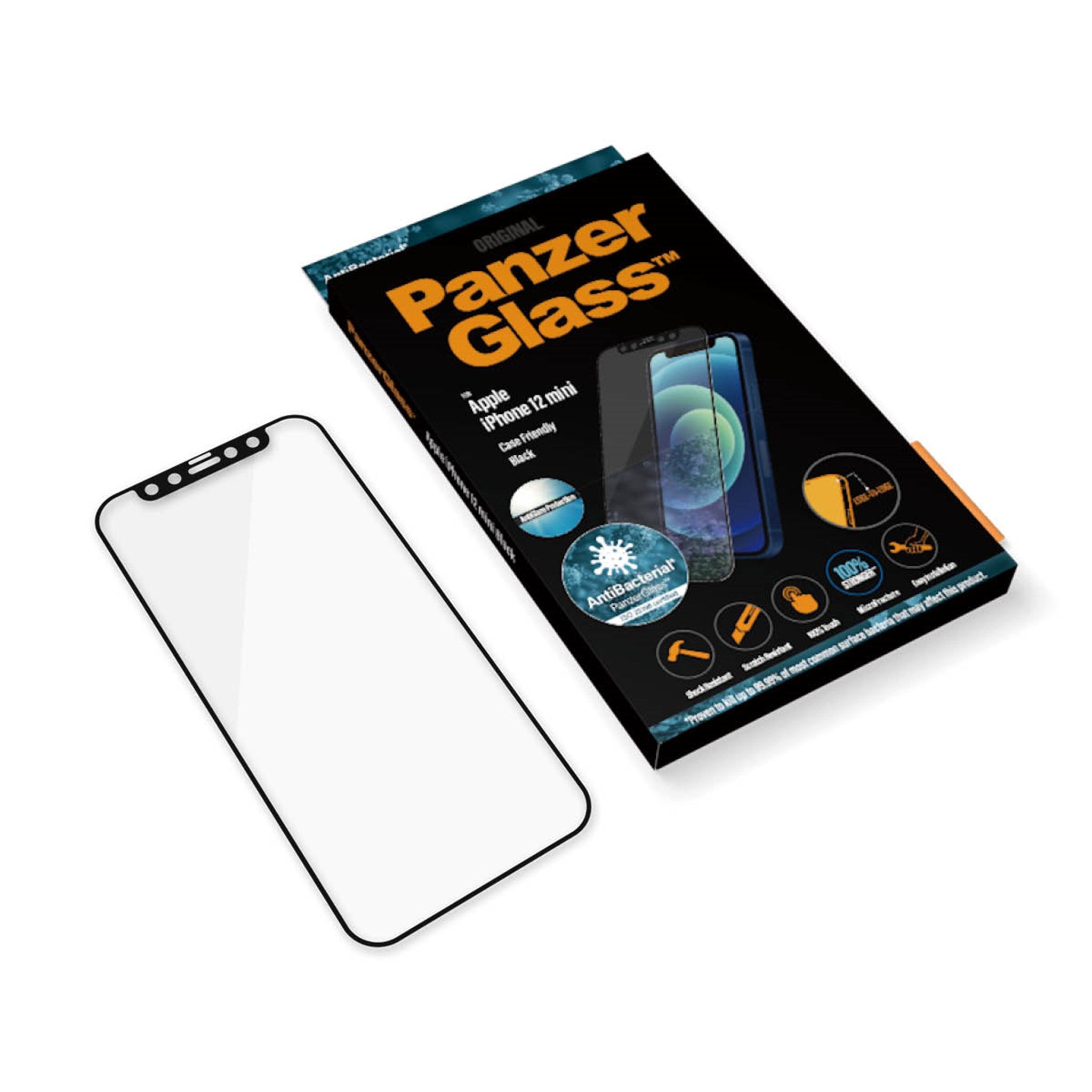 PanzerGlass™ Anti-glare Screen Protector Apple iPhone 12 Mini | Edge-to-Edge 5